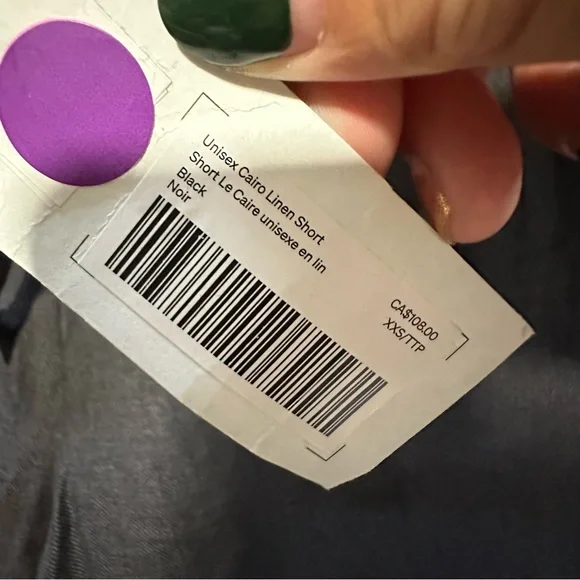🆕 KOTN Unisex Cairo 100% Linen Shorts NWT - Picture 6 of 8
